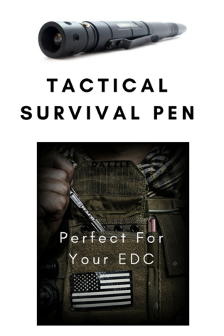 Tactical Pen Use: The Ape Survival Tactical Pen Features.